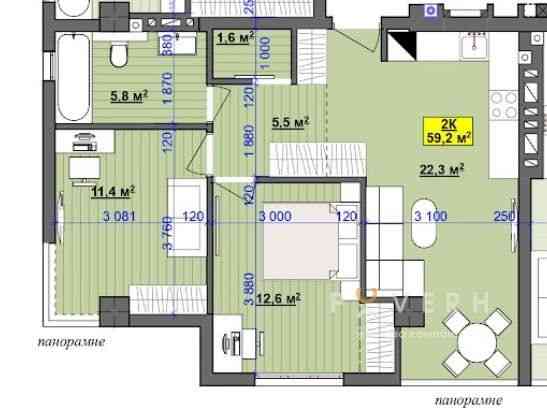Продається 2 к квартира біля парку Шевченка Ивано-Франковск