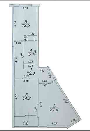 2 кімн квартира (68м) в ЖК 60 Перлина / Кадор / Краснова вул Одесса