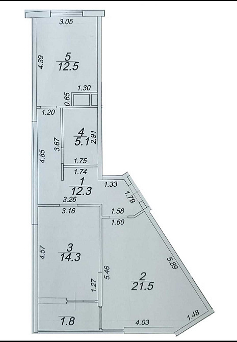 2 кімн квартира (68м) в ЖК 60 Перлина / Кадор / Краснова вул Одесса - изображение 3