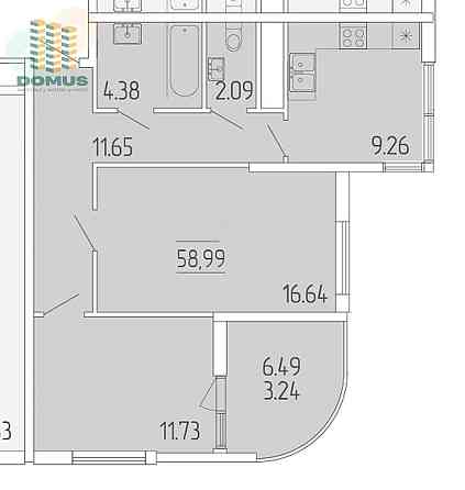 Терраса! Ипподром! 2 комн в 65 Жемчужина! Дом сдан! СРОЧНО Одеса