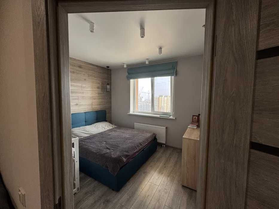 ЖК Софіївська Сфера, евродвушка, 43м2, з ремонтом,меблями,технікою. Софиевская Борщаговка - изображение 1