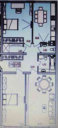 3к в сданном доме жк ОСТРОВА.  Море. Рассрочка Одесса