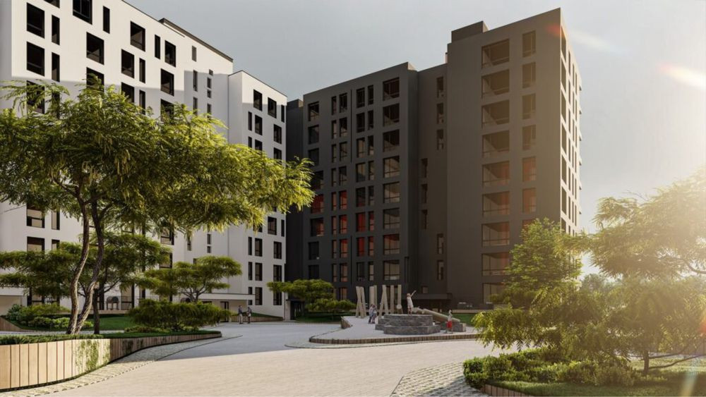 Продаж 1 к квартири в біля парку Шевченка,ЖК,Паркове містечко" Ивано-Франковск - изображение 1