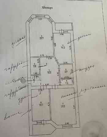 4-комнатная квартира ЖК Идеал 200м2 2-контурный котел, кирпичный дом Одесса