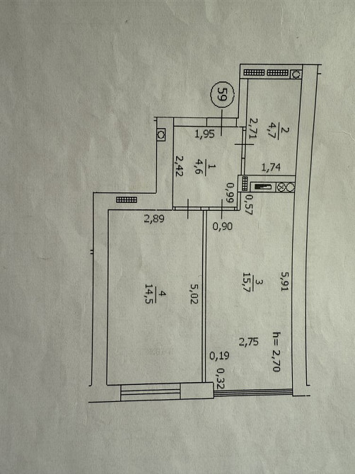 Сертифікат ТАК 1к квартира з кухнею студією Ирпень - изображение 8