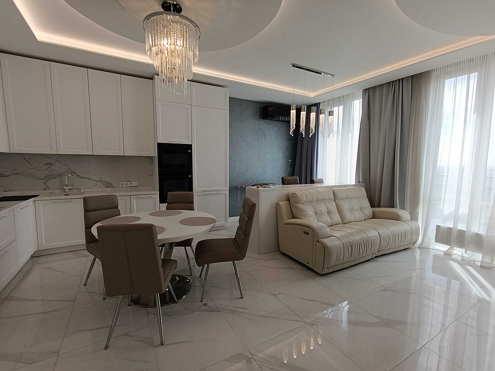 Аренда 5 комнат кв ЖК SEVEN Днепровская набережная ТРЦ РИВЕР МОЛ Київ - зображення 1