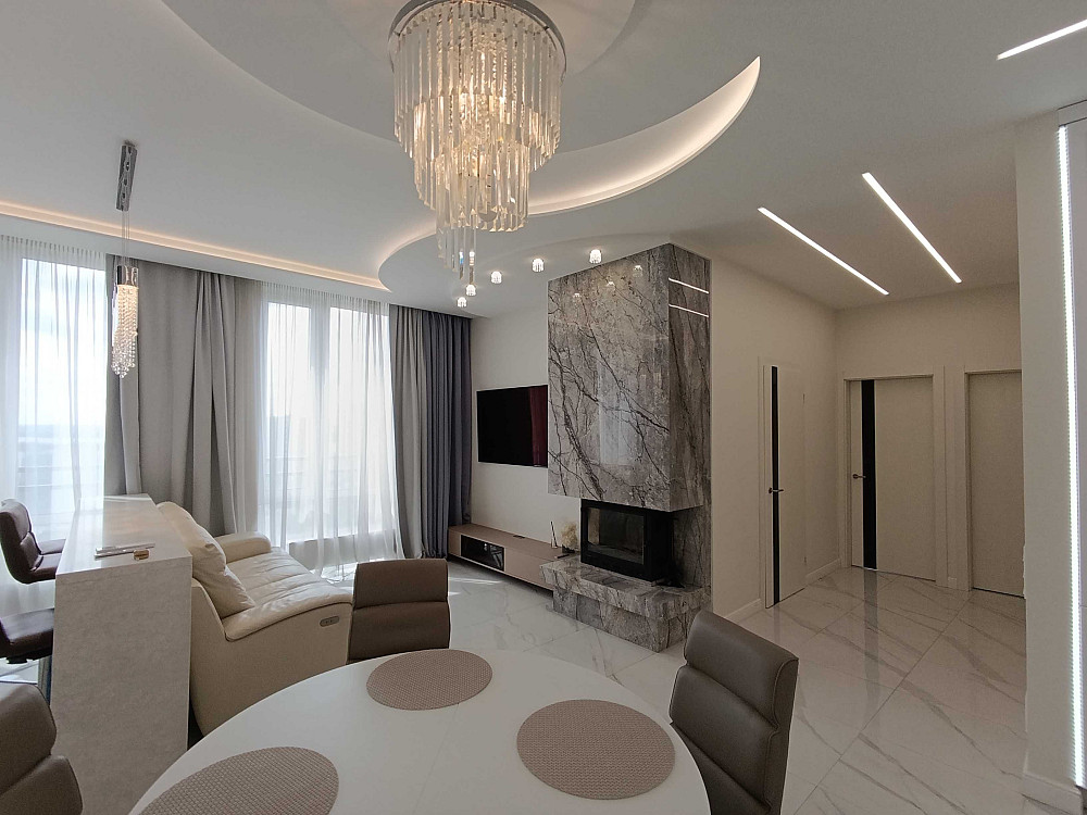 Аренда 5 комнат кв ЖК SEVEN Днепровская набережная ТРЦ РИВЕР МОЛ Київ - зображення 3