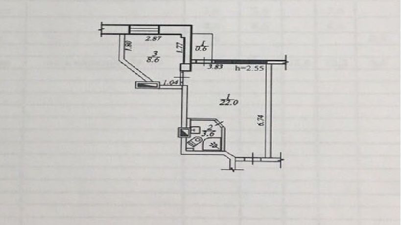 Аренда 2к низ Поля, новострой Днепр - изображение 8