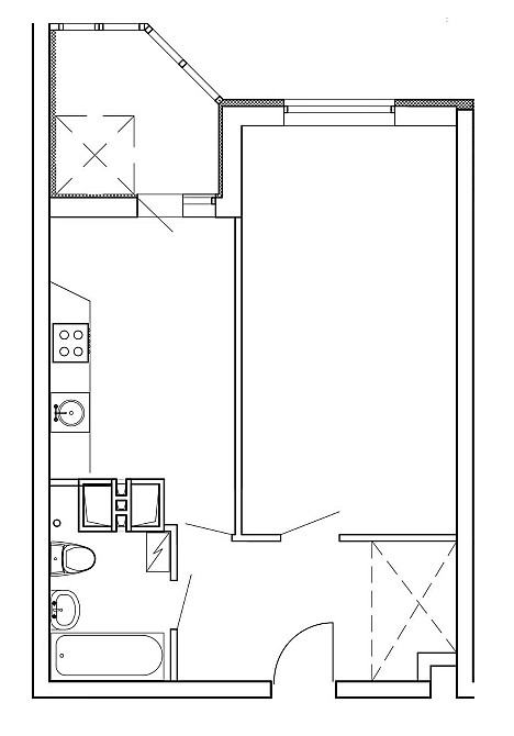1-кімн. (або перепланування в євродвушку) Панорамні вікна в бік моря! Одеса - зображення 6