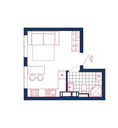 Смарт квартира Київ | біля ЖК Нова Англія | Метро Теремки | 1 кімнатна Київ