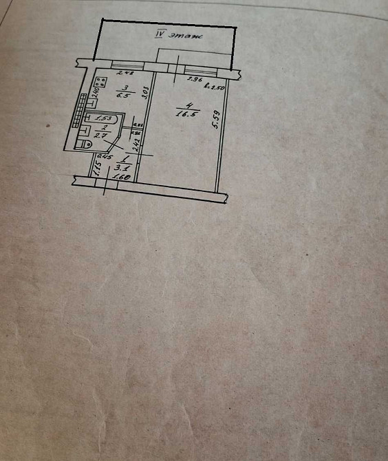 1 комн.с увеличенным балконом средний этаж воле парка Черемушки Одесса - изображение 6
