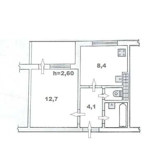 Продам крутую 1комн высотка ул. Шишкина Таирова к морю 5 мин. Одесса - изображение 8