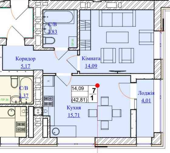 Квартира від забудовника без % Ходосовка