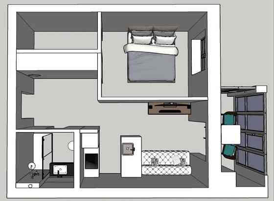 Продам квартиру ЖК Счасливый-2 ( Щасливий), после строителей, 45м2 Днепр