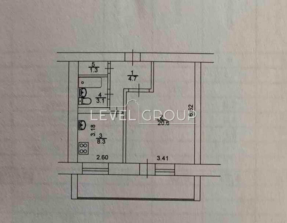 ОДНОКІМНАТНА ВИДОВА ЦЕНТР метро Арсенальна вул.Князів Острозьких 17/2 Киев - изображение 4