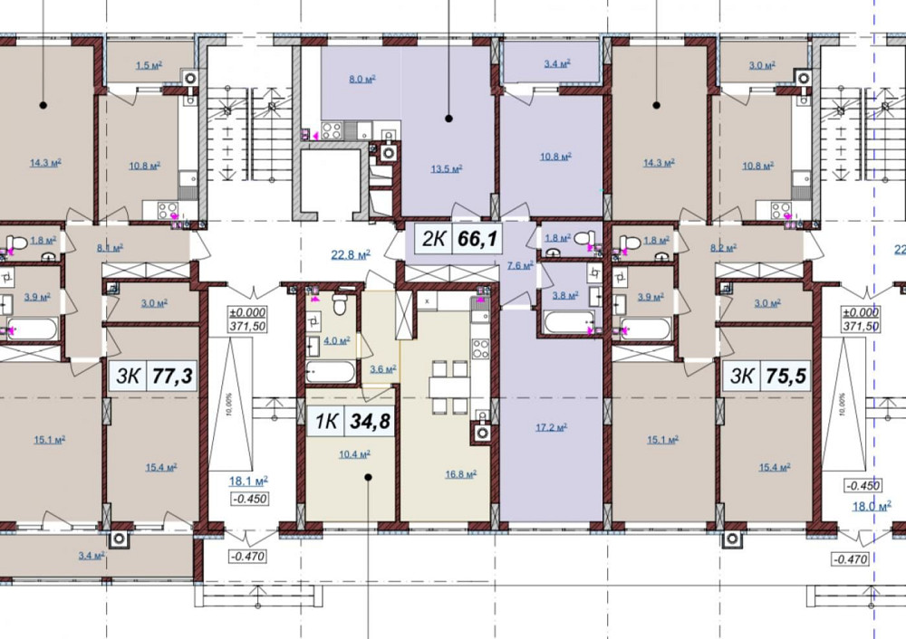Однокімнатна квартира від забудовника Новий Львів Львів - зображення 4