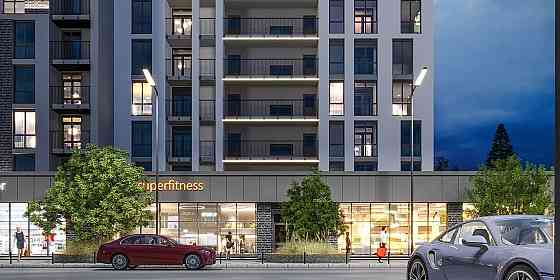 Двушка на 1 поверсі з власною терасою (площа тераси - 46 м2) Софиевская Борщаговка