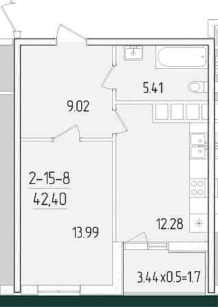 1 комн квартира на Краснова / 60,61,63,65/ кадор  сити/ Одесса