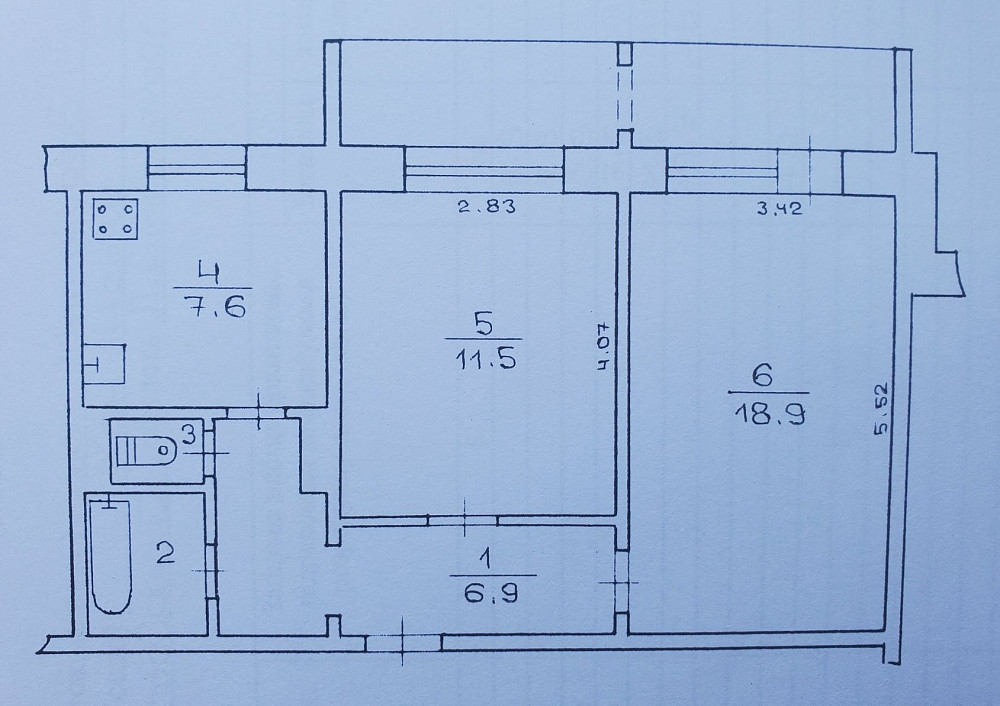 Від власника‼️Продам 2x кв. на Лівому березі (4-й мкр),  АО , 3/10 Каменское (Запорожская обл.) - изображение 2