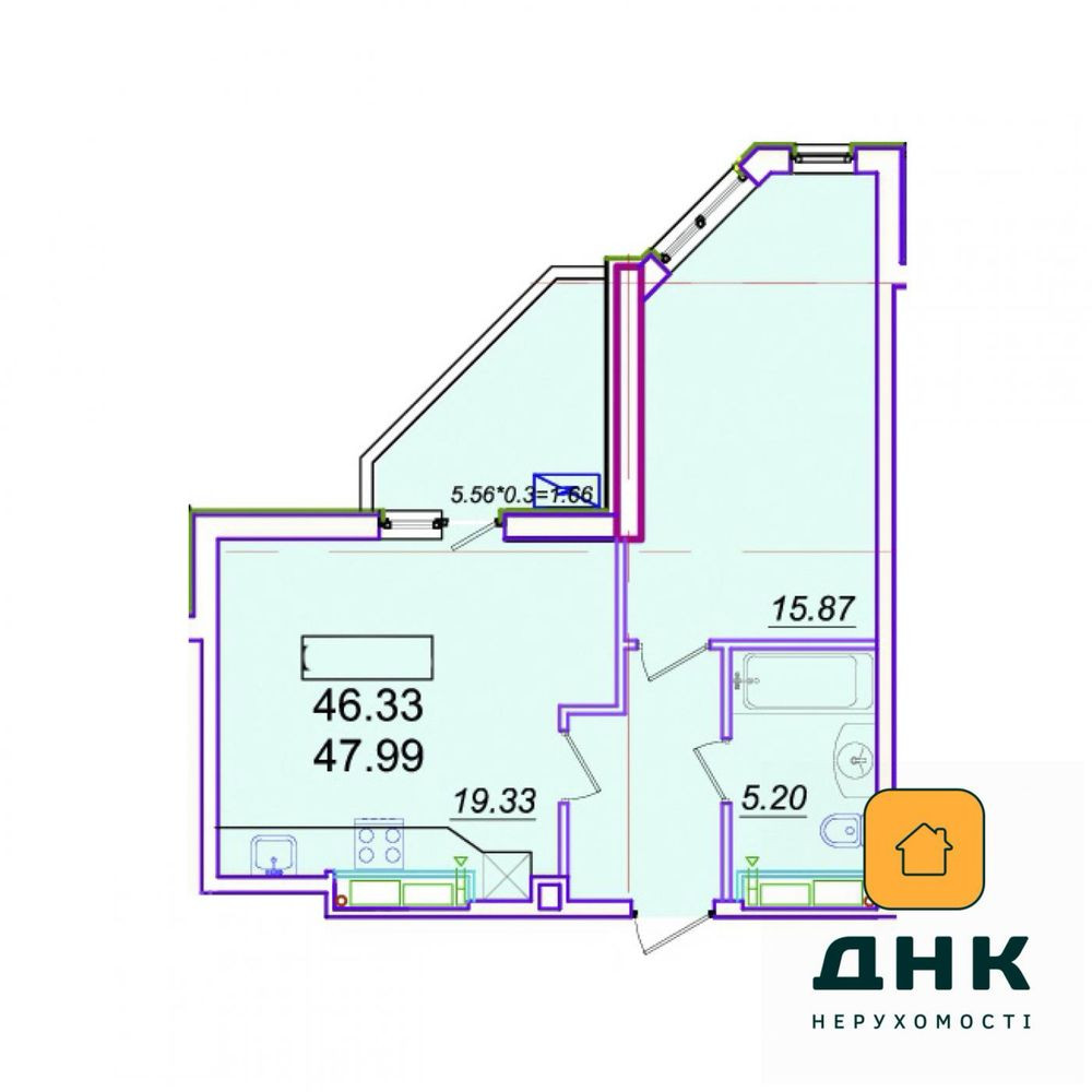 БОЛЬШАЯ⁉️47м2 Аркадия Море Парк Генуэзская Каманина Родос Гефест Одесса - изображение 8