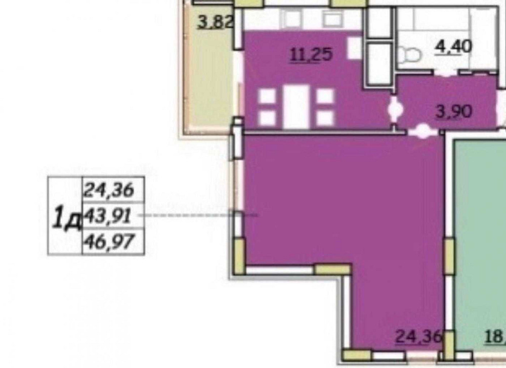 Продаж 1-кімнатної квартири в ЖК Strim Tower Львів - зображення 2