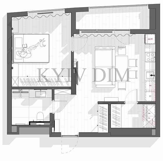 ЖК START. Продаж БЕЗ %. Новий ремонт. Однокімнатна квартира. Киев