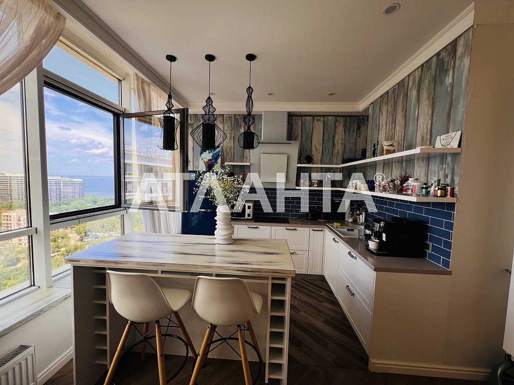 3-ком квартира(97м2) ЖК "9 Жемчужина" Евроремонт! ПАНОРАМА! Одесса - изображение 1