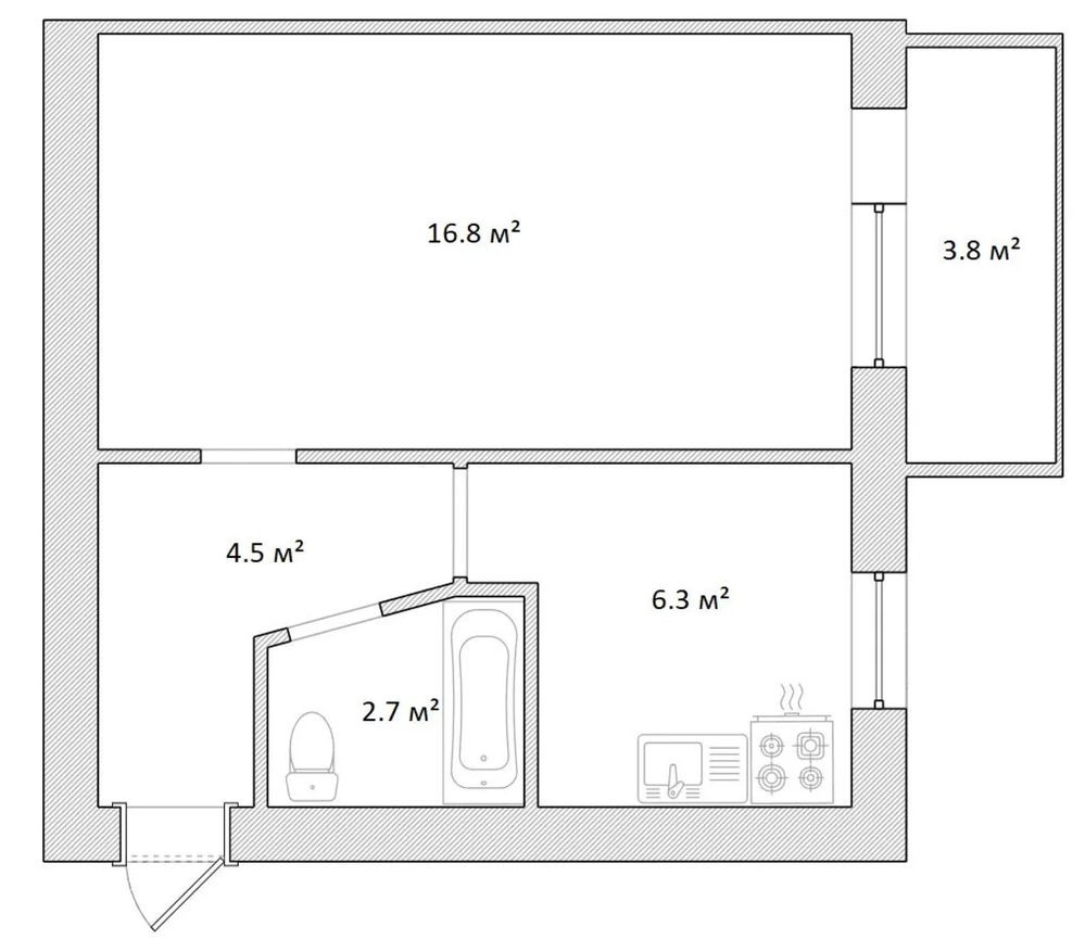 Продаж 1 кімн квартири район вул. Тітова Днепр - изображение 8