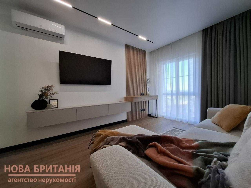 Стильна НОВА 1к квартира, 41м2, 4 поверх, ЖК Нова Англія, буд Лінкольн Киев - изображение 2