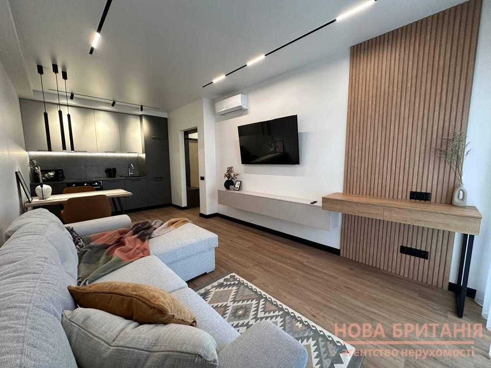 Стильна НОВА 1к квартира, 41м2, 4 поверх, ЖК Нова Англія, буд Лінкольн Киев - изображение 1