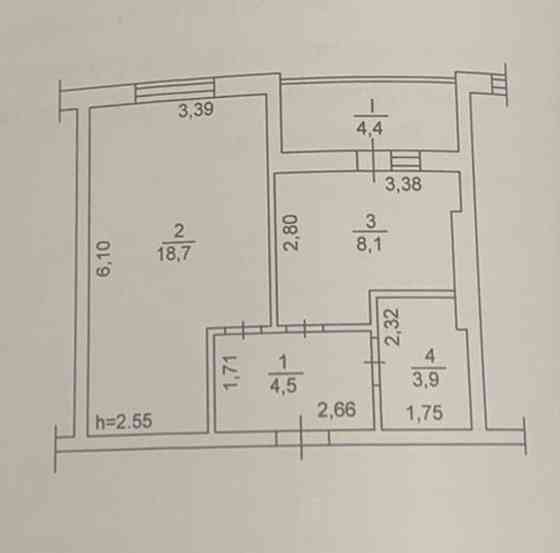 Продам 1 кінатну в новобудові Академмістечко.Коцюбинське.ЖК Атлант Коцюбинське