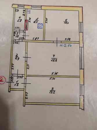 3к квартира з газовим автономним опаленням 