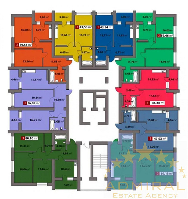 Квартира / Живописний вид / Митниця / Жужоми 4 Черкассы - изображение 8