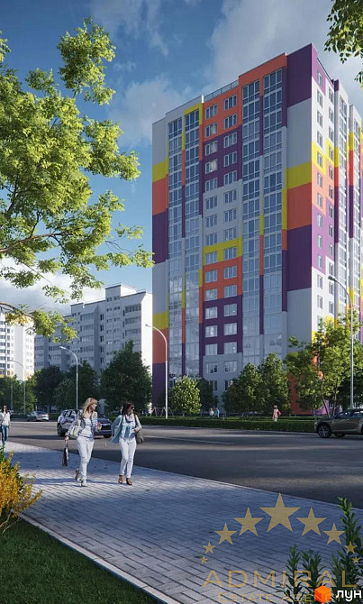 Квартира / Живописний вид / Митниця / Жужоми 4 Черкассы - изображение 2