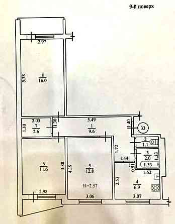 Продается 3-комнатная квартира с новым ремонтом ул Любови Малой 