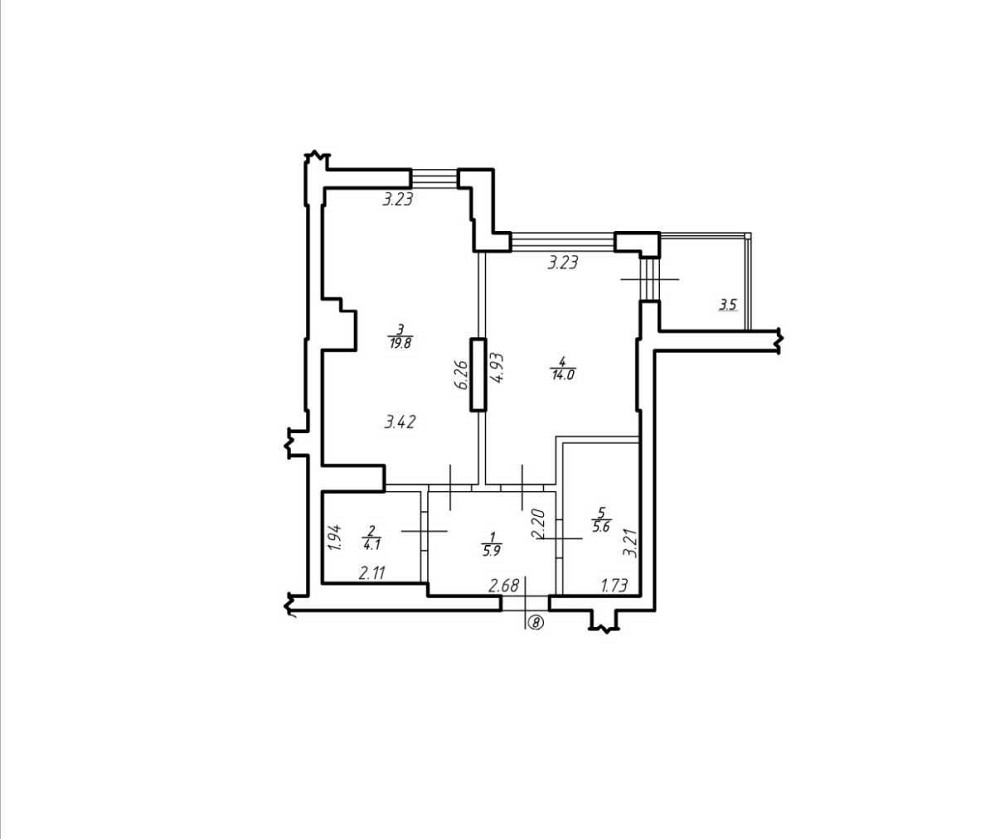 Однокімнатна квартира 52,9 м.кв. від ЗАБУДОВНИКА, БЕЗ КОМІСІЇ Львов - изображение 2