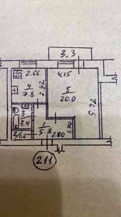 ТЕРМІНОВО продається 1-кімнатна квартира БЕЗ КОМІСІЇ Киев