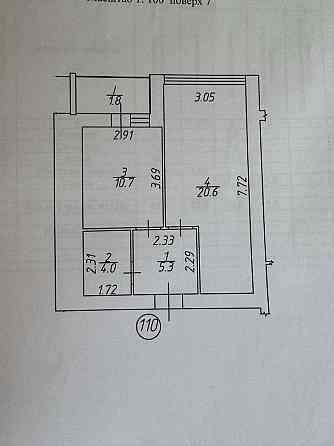 ЕПІЦЕНТР! Ціна топ ! Продам Нову 1 кімн.кв по вул.Кільцевій Чернигов