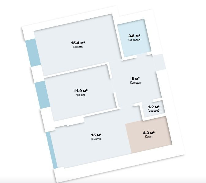 Квартира готова до ремонту! Вид на парк. Ирпень - изображение 2