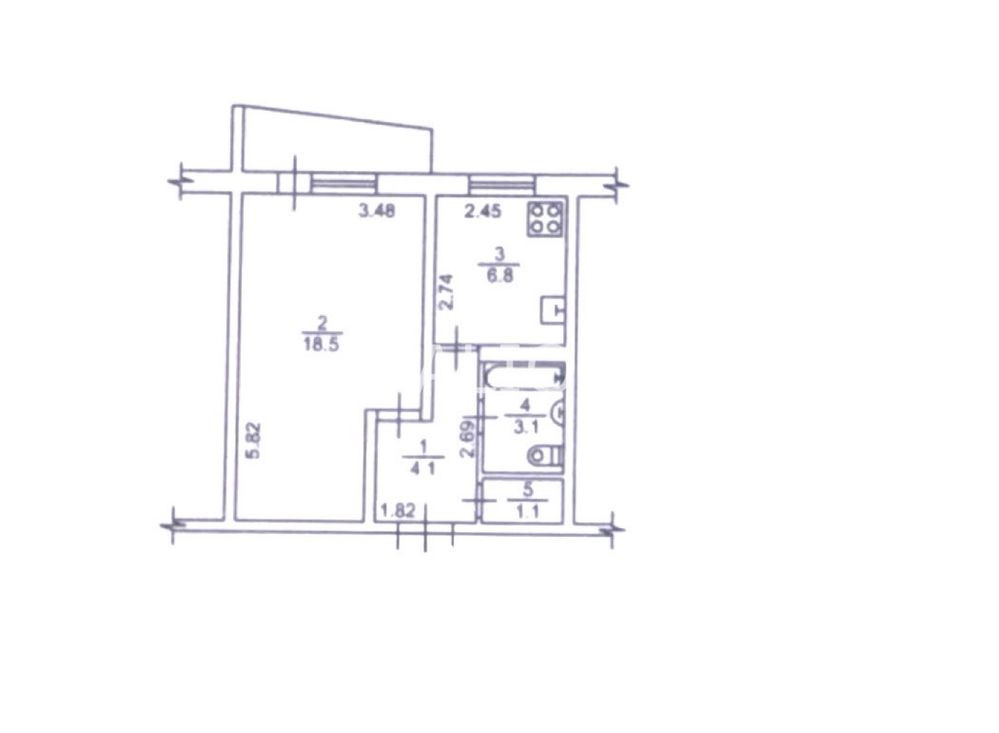 Продаж 1 к квартири ремонт, Харківське Шосе Киев - изображение 8