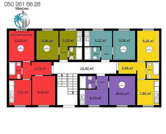 АКЦІЙНА ЦІНА! Софіївська Борщагівка ЖК Oazis Hills Оазис 20м2 квартира Софиевская Борщаговка