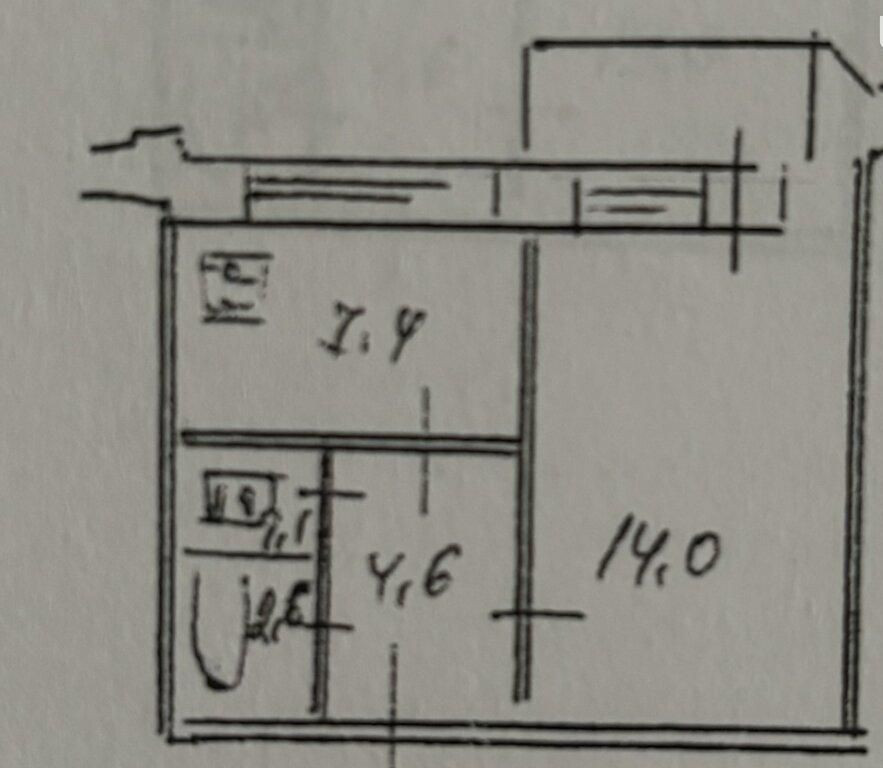Продам 1-кімнатну квартиру, Оболонь,  Героїв Дніпра TB Київ - зображення 2