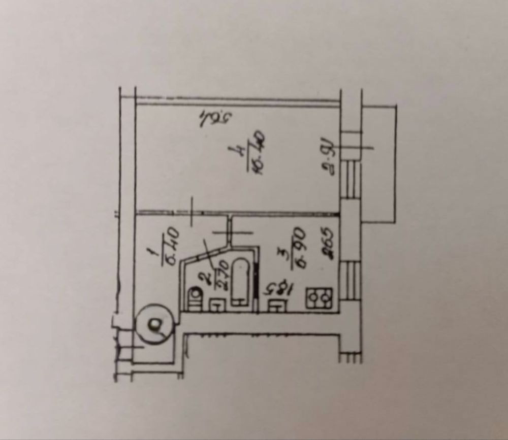 Печерськ Центр метро Палац Україна. Продаж 1к квартири 34 м2. 3/5 пов. Київ - зображення 2
