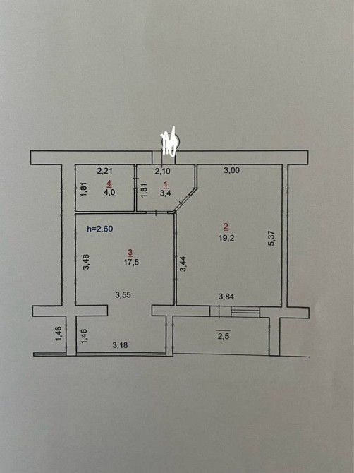 Продаж 1 кімнатноі квартири Центр Проскурівське Підпілля Хмельницкий - изображение 4
