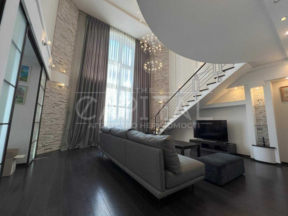 Аренда двухуровневой квартиры, ул. Коновальца, ЖК Творец, Печерск Киев - изображение 5