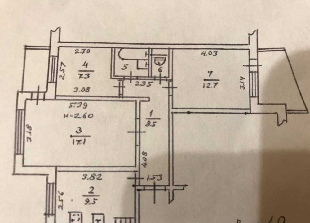 Продам 3х комнатную чешку на Бочарова/Днепро за 35 500 Одесса - изображение 4