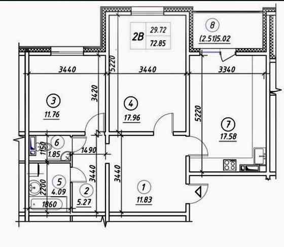 Зданий 73м з РЕМОНТОМ Ревуцького жк Ревуцький Харківська метро Київ