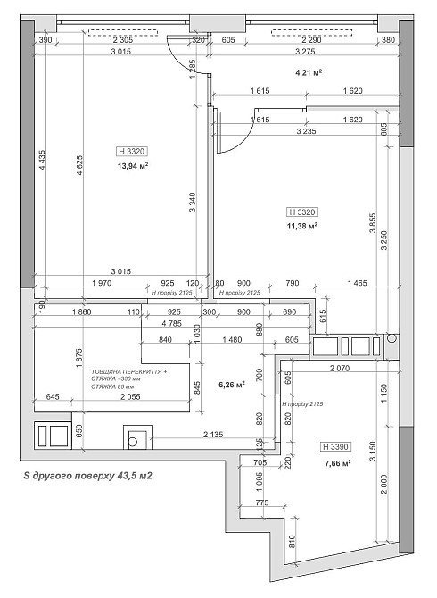 Продам дворівнева 3к квартира 94 м ЖК Great Причальна Дніпровська без% Київ - зображення 3