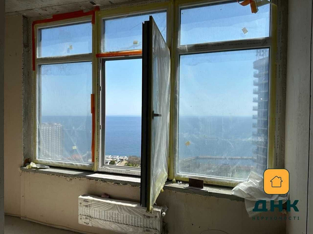 Прямой вид на море, большая трехкомнатная квартира 104 кв.м., Каманина Одесса - изображение 2