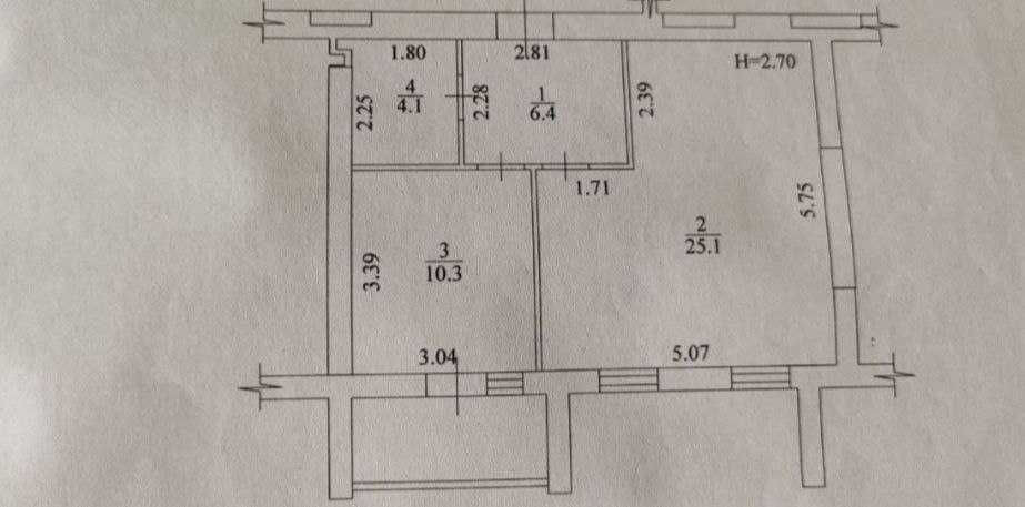 25000$!ЖК Мира, Продам 1(2) ком квартиру пл 48м2, этаж 2й!Дом Обжит! A Харків - зображення 5